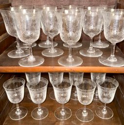 Vintage Baccarat Wine Glasses (cTF20)