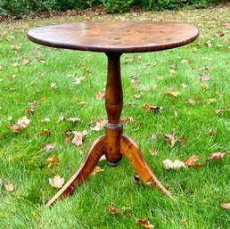 Federal Tiger Maple Candlestand (CTF10)