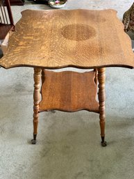 Antique Oak Side Table