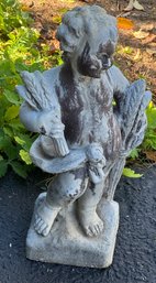 Vintage Lead Figural Garden Ornament (CTF20)