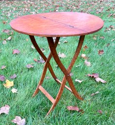 Antique Birdseye Maple Tuckaway Table (CTF10)