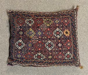 Vintage Oriental Rug/bag Face Pillow (CTF10)