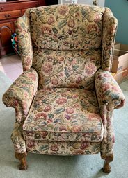 20th C. Reclining Wing Chair