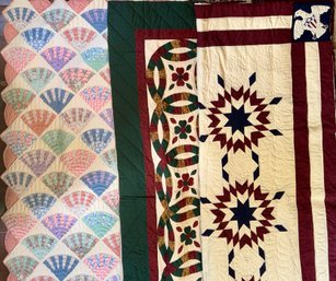 Three Contemporary Quilts, 1 Of 2  (CTF10)