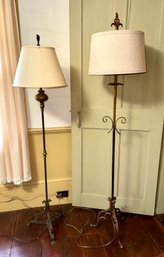 Two Vintage Floor Lamps (CTF20)