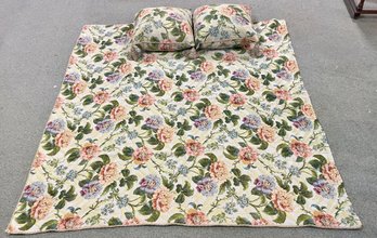 Anichini Tapestry Bedspread With Pillows (CTF10)