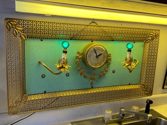 Vintage Handel Metal NY Decorative Clock