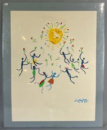 Pablo Picasso Lithograph, La Ronde De La Jeunesse (CTF10)
