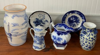 Vintage Porcelain And Ceramic Wares, 6pcs.  (CTF20)