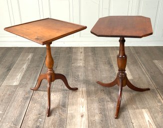 Two 19th C. Candlestands (CTF20)