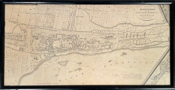 Antique Map Of Montreal (CTF10)