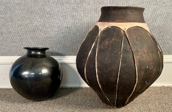 Two Vintage Indigenous Pottery Vessels (CTF20)