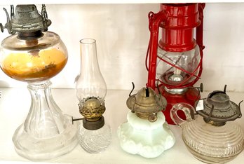 Antique Miniature Oil Lanterns