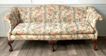 Chippendale Style Camelback Sofa, Roitman & Son (CTF20)