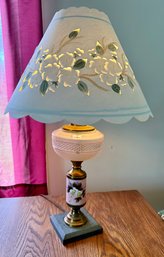 Hand Painted Antique Lamp