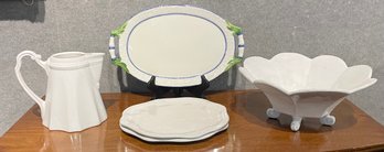 Vietri Italian Serving Platters/bowl, 5pcs. (CTF30)