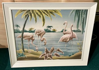 1950's Turner Flamingo Print