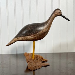 Vintage Wood Shorebird Decoy (CTF10)