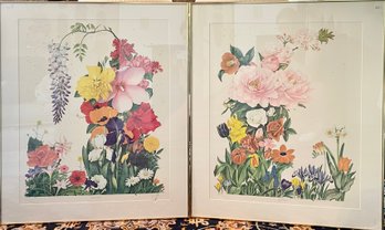 Two Manabu Sato Lithographs, Flowers (CTF20)