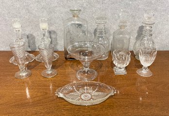 Antique And Vintage Glassware, 12pcs (CTF20)