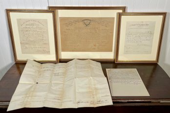 Five Civil War Documents (CTF10)