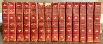 Classic Tales By The Bodleian Society Leather Bound Volumes, 14 Pcs(CTF20)