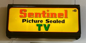 Sentinel Picture Sealed Lighted Sign