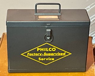 Philco Factory Tool Box