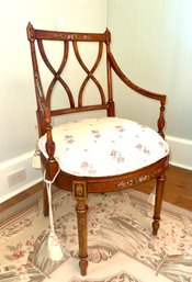 Edwardian Paint Decorated Chair (CTF10)