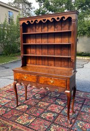 Antique Burl Wood Welsh Cupboard (CTF30)