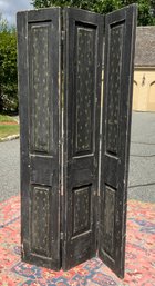 Antique Paneled Room Divider/screen (CTF20)