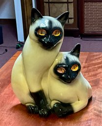 1954 Leland Clae Siamese Cats TV Lamp