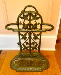 Vintage Cast Iron Umbrella Holder (cTF10)