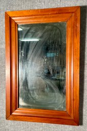 Antique Empire Pine Wall Mirror (CTF20)