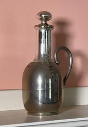 1910 Thermos Carafe With Mercury Glass Insert (CTF10)