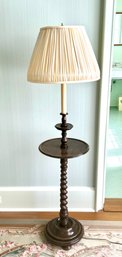 Vintage Mahogany Standing Lamp (CTF20)