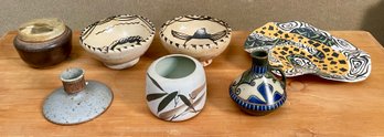 Vintage Studio Pottery, 7pcs (CTF10)