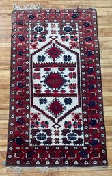 Vintage Oriental Scatter Rug (CTF10)