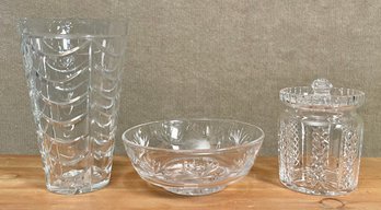 Tiffany, Waterford And Other, 3pcs (CTF10)