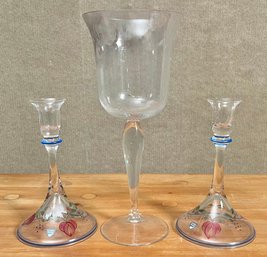 Orrefors And Other Glassware, 3pcs (CTF20)