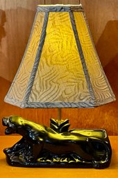 Black Panther Ceramic TV Lamp