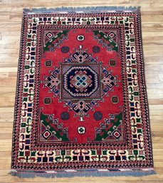 Vintage Oriental Scatter Rug (CTF10)