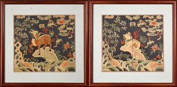Vintage Chinese Framed Embroideries (CTF10)