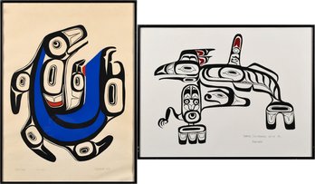 Two Kroenung Signed Inuit Artworks (CTF10)