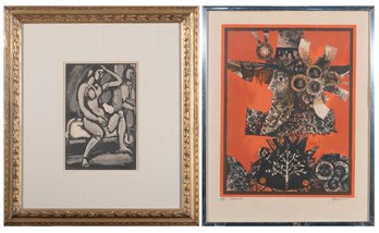 Two Prints, Georges Rouault And Pierre Henry Jacquot (CTF20)