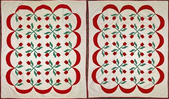 Pr. Vintage Applique Quilts (CT10)