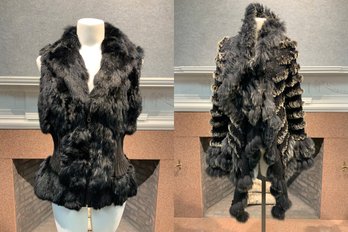 Sentini Paris And Echo Rabbit Fur Vest And Jacket (CTF10)