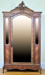 Antique French Mirrored Armoire (CTF50)