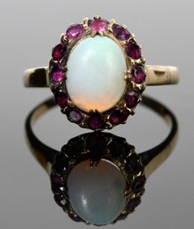 12K Gold And Opal Ring (CTF10)