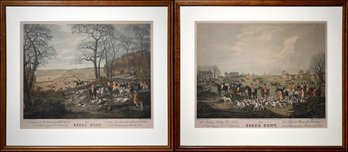 Two 1831 Wolstenholme Lithographs, The Essex Hunt (CTF20)